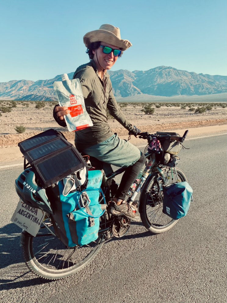 Bikepacking using Recpak, a Veteran-Owned Ultralight Meal Company
