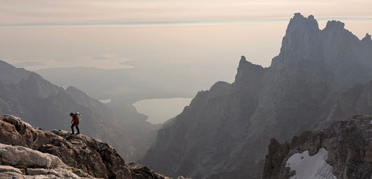 The grand traverse in the tetons