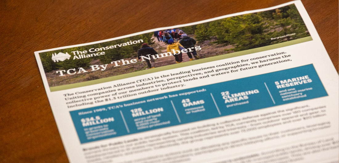RecPak is a member of the Conservation Alliance